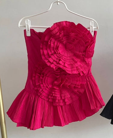 Rose Spaghetti Hand Top